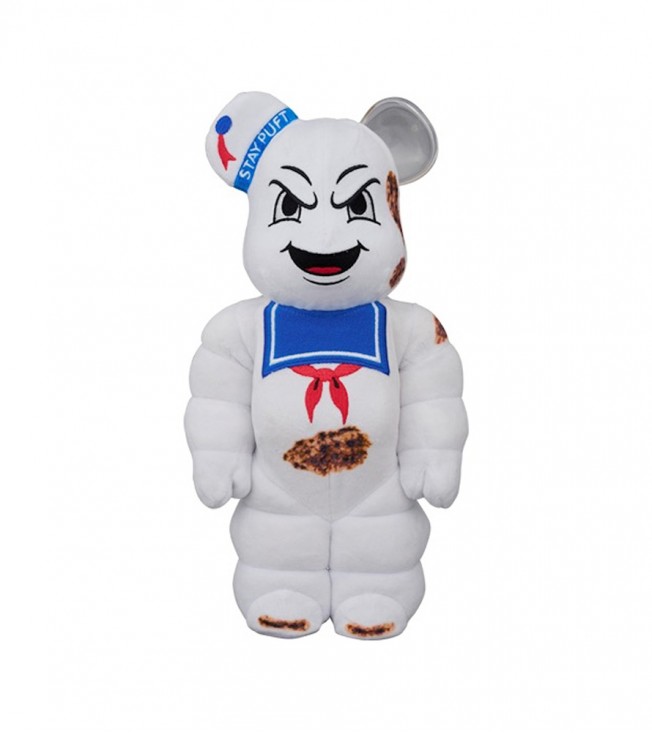 Bearbrick Stay Puft Marshmallow Man Angry Face Costume Ver. 400%