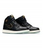 Кроссовки Air Jordan 1 Retro High La Black Gold GS