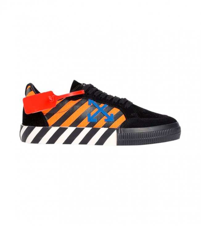Off-White Low Vulc Black Orange