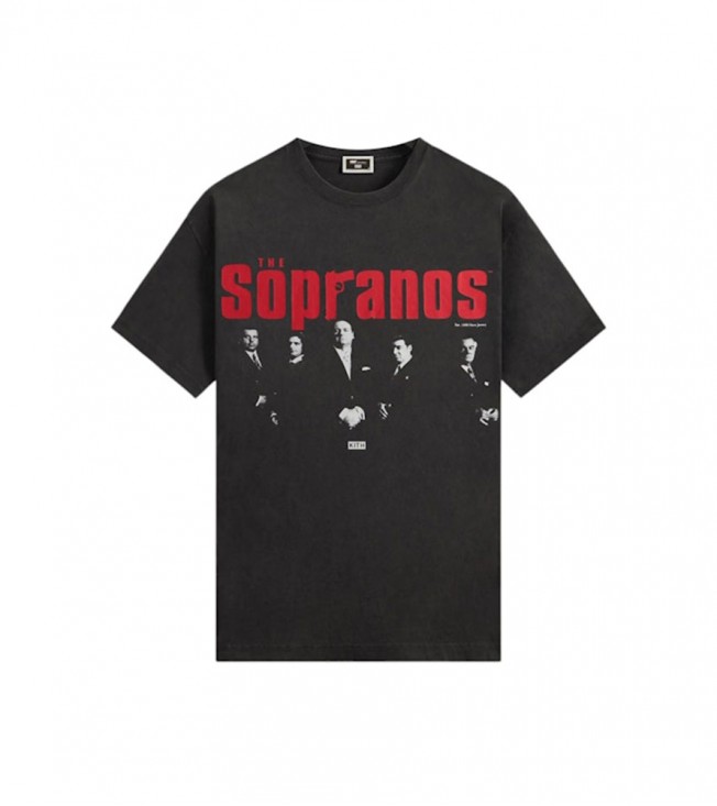 Футболка Kith x The Sopranos Est. 1990 Poster Vintage  Black