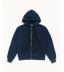 Худи Stussy Snakeskin Zip Hoodie Navy
