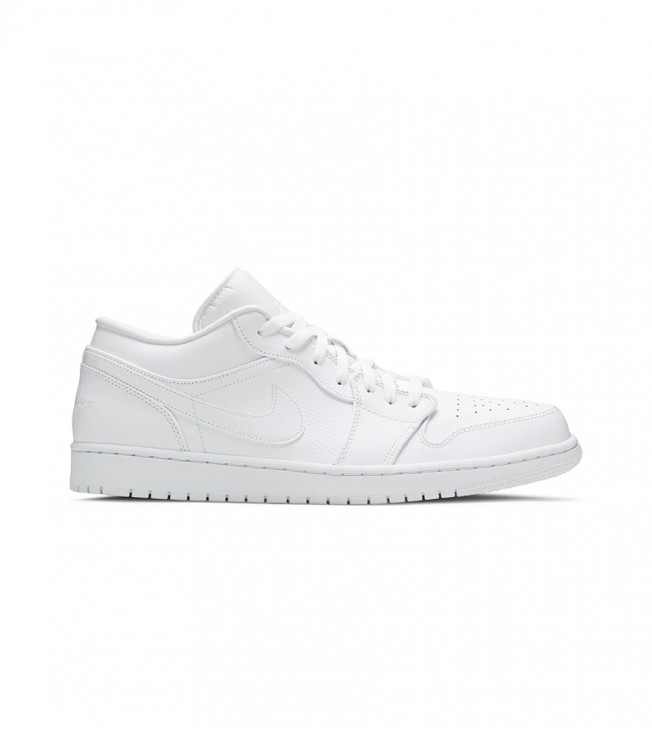 Кроссовки Air Jordan 1 Low Triple White Fog Grey