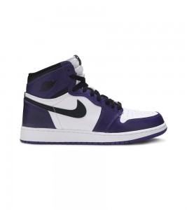 Кроссовки Air Jordan 1 Retro High Court Purple White GS