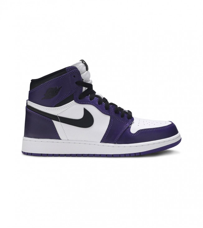 Кроссовки Air Jordan 1 Retro High Court Purple White GS