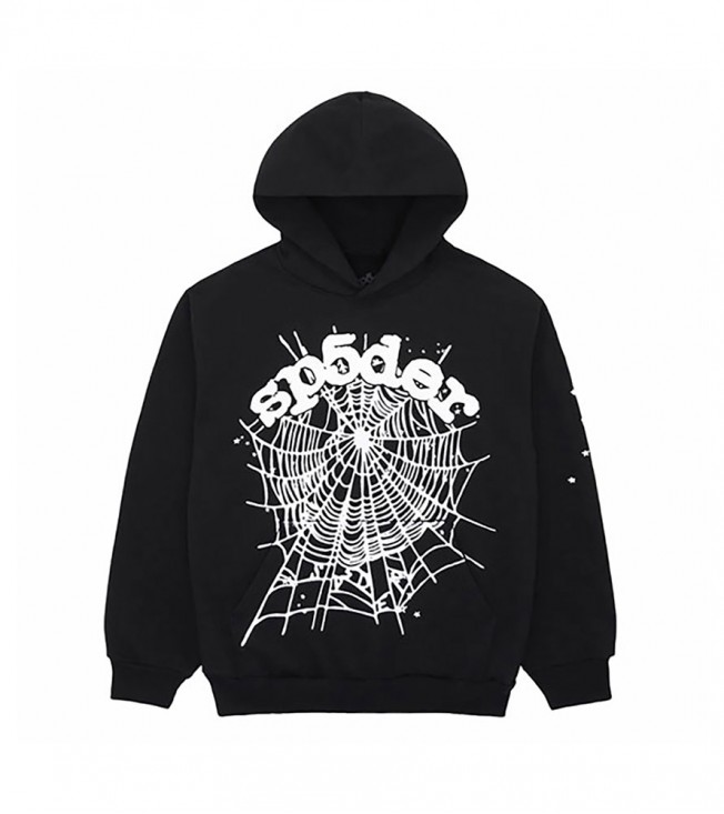 Худи Sp5der OG Web Hoodie Black