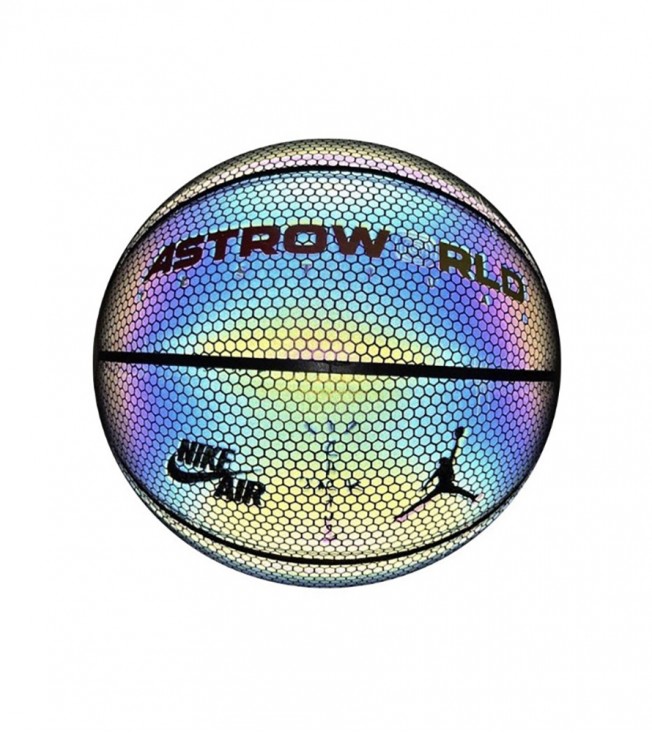 Баскетбольный мяч Travis Scott x Nike Basketball Black Multi