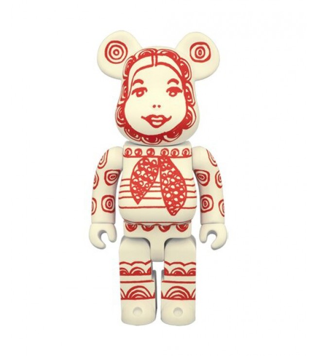 Bearbrick Ivana Helsinki 400% Cream