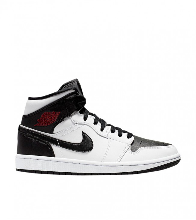 Кроссовки Jordan 1 Mid Reverse Black Toe WMNS