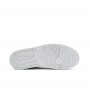 Кроссовки Air Jordan 1 Mid Triple White 2.0
