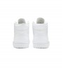 Кроссовки Air Jordan 1 Mid Triple White 2.0