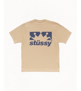 Футболка Stussy Box Crown Tee Khaki - ???? ?20
