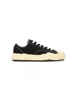 Maison Mihara Yasuhiro Hank Vintage Sole Canvas Low Black