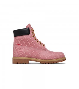 Timberland 6 Premium Waterproof Boot Supreme Diamond Plate Pink