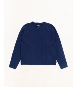 Свитер Stussy Merino Roll Neck Sweater Blue