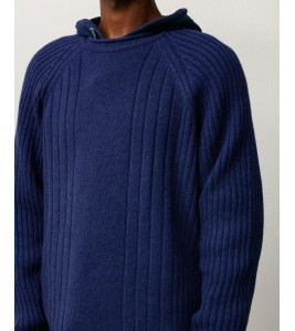 Свитер Stussy Merino Roll Neck Sweater Blue - Фото №2