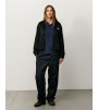 Худи Stussy Athletic Mesh Zip Hoodie Black