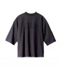 Футболка Yeezy Gap Engineered by Balenciaga Dove 3/4 Sleeve Tee Black Oversize