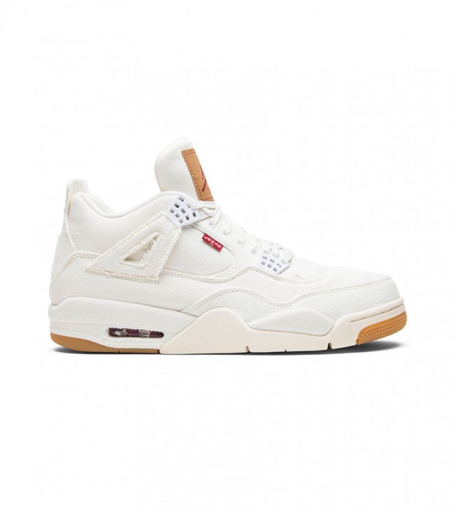 Кроссовки Jordan 4 Retro Levi's White (Levi's Tag)