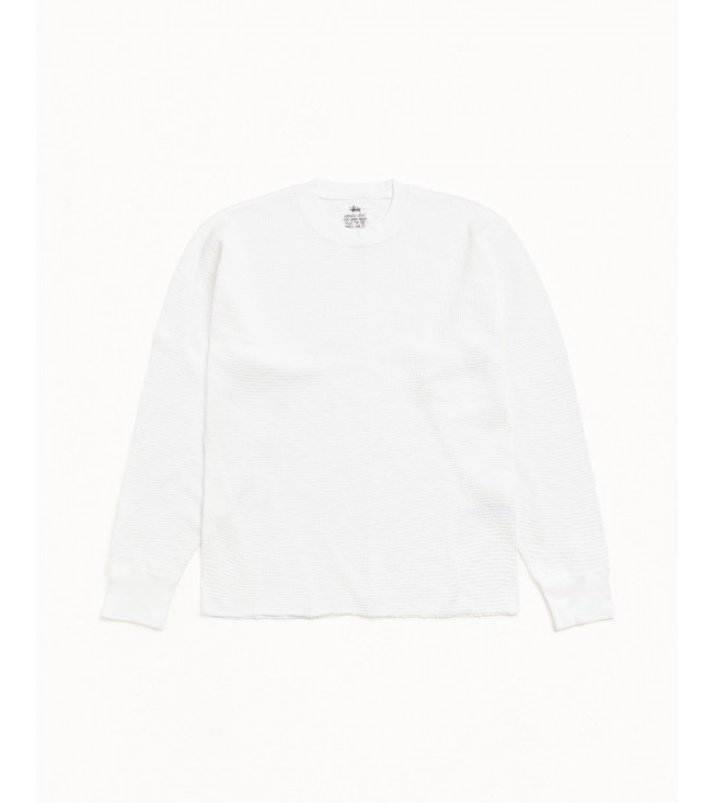 Свитер Stussy Pigment Dyed Ls Thermal White