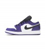 Кроссовки Air Jordan 1 Low Court Purple White GS