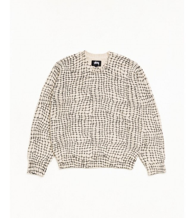 Свитер Stussy Mesh Print Sweater Mesh Net