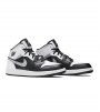 Кроссовки Air Jordan 1 Mid White Shadow GS