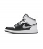 Кроссовки Air Jordan 1 Mid White Shadow GS