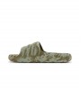 adidas Adilette 22 Slides Olive Strata Silver Green