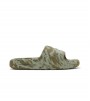 adidas Adilette 22 Slides Olive Strata Silver Green