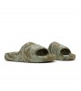 adidas Adilette 22 Slides Olive Strata Silver Green