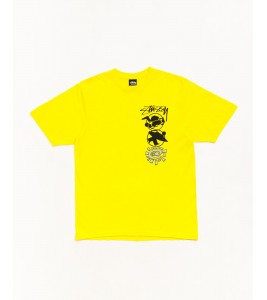 Футболка Stussy & Always Stack Tee Yellow