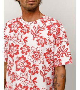 Футболка Stussy Lazy Floral Tee White - ???? ?20