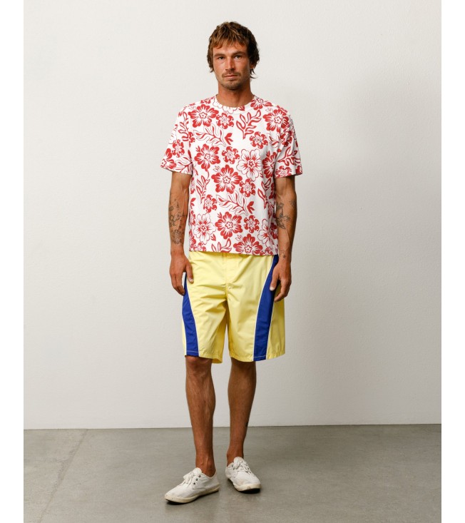 Футболка Stussy Lazy Floral Tee White