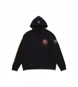 Худи Chrome Hearts .com FOTI Hoodie Black