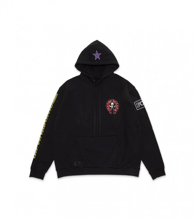 Худи Chrome Hearts .com FOTI Hoodie Black