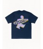 Футболка Stussy Dot Surf Puff Print Tee Navy