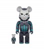 Bearbrick Kaiju No. 8 100% & 400% Set