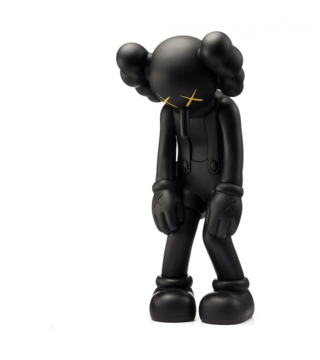 KAWS Small Lie Companion Vinyl Figure Black 28См