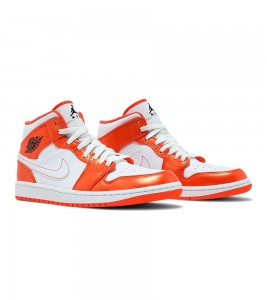 Кроссовки Jordan 1 Mid Metallic Orange - ???? ?20