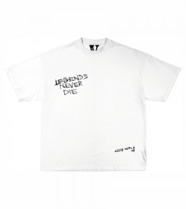Футболка Juice Wrld x Vlone Legends Never Die T-Shirt White - Фото №2