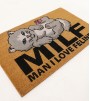 Ковер RIPNDIP Man I Love Felines Rug (Brown)