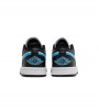 Кроссовки Jordan 1 Low Black University Blue White WMNS