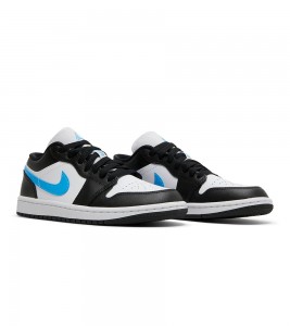 Кроссовки Jordan 1 Low Black University Blue White WMNS - ???? ?20