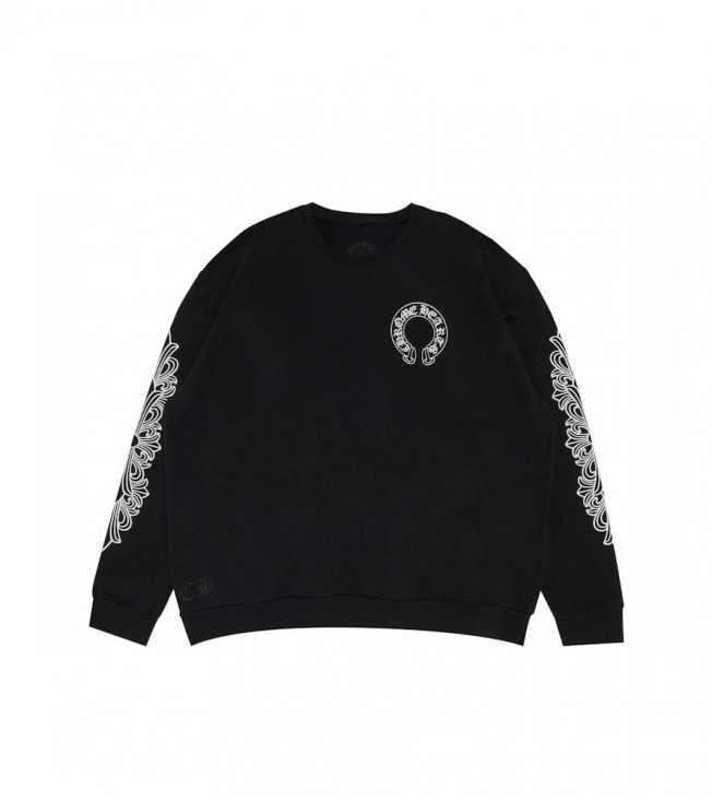 Свитшот Chrome Hearts Horseshoe Black