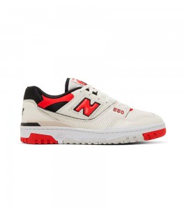 New Balance 550 Sea Salt True Red