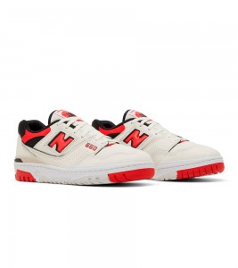 New Balance 550 Sea Salt True Red - Фото №2