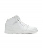 Кроссовки Air Jordan 1 Retro Mid White 2017 GS