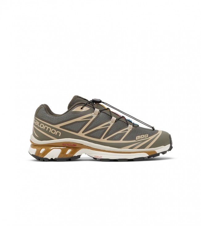 Salomon XT-6 Beluga Dull Gold