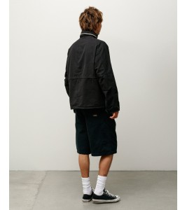 Шорты Stussy Washed Canvas Work Short Black - Фото №2