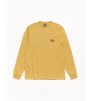 Лонгслив Stussy Basic Stüssy Ls Tee Curry